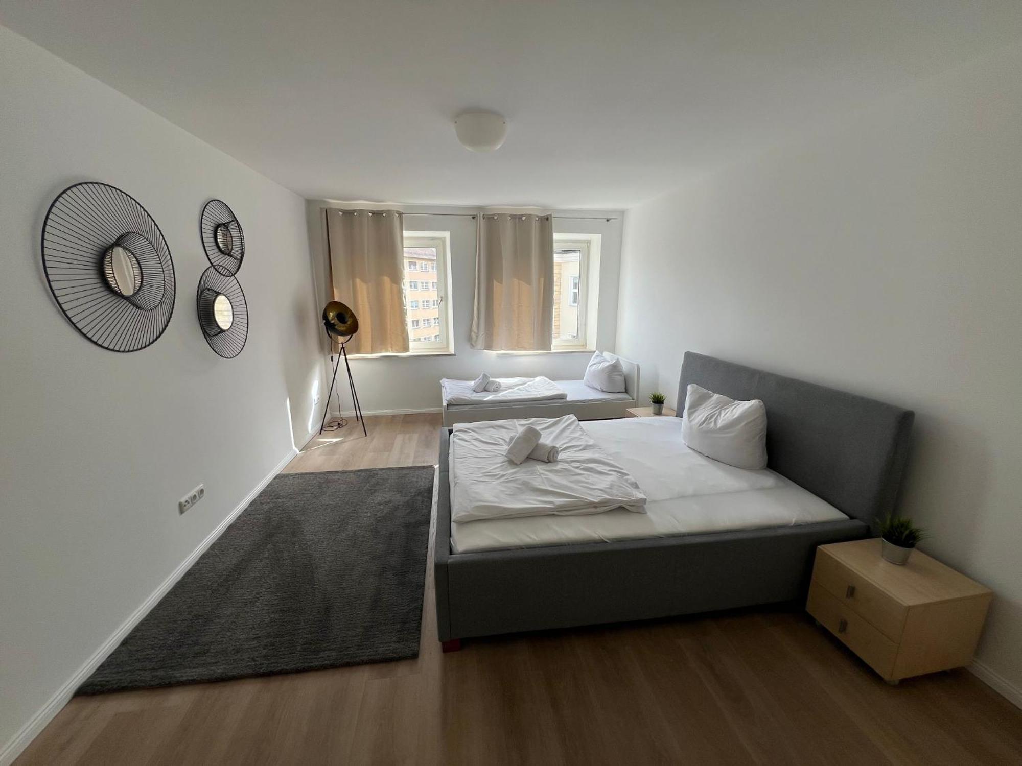 Zentrale Apartments In Bayreuth Bagian luar foto