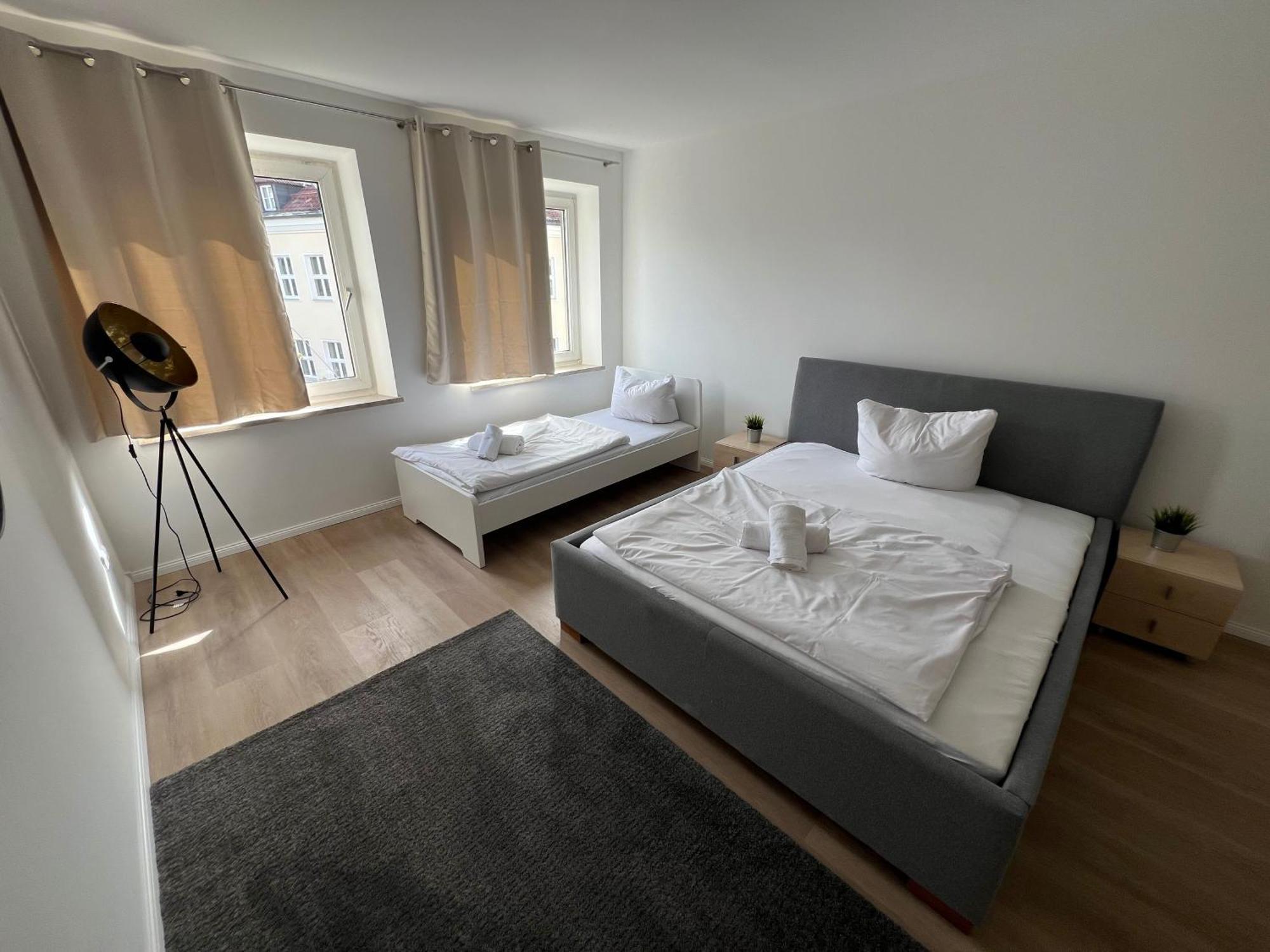 Zentrale Apartments In Bayreuth Bagian luar foto
